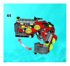 LEGO 8077 instructions page 55 – build guide