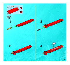 LEGO 8077 instructions page 59 – build guide