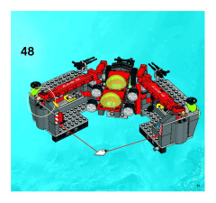 LEGO 8077 instructions page 61 – build guide