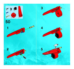LEGO 8077 instructions page 64 – build guide