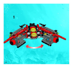 LEGO 8077 instructions page 68 – build guide