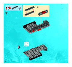 LEGO 8077 instructions page 8 – build guide