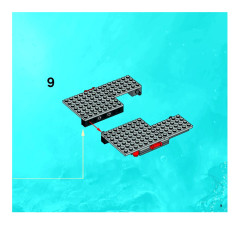 LEGO 8077 instructions page 9 – build guide