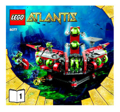 LEGO 8077 instructions page 1 – build guide
