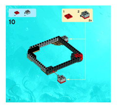 LEGO 8077 instructions page 12 – build guide