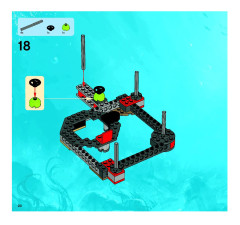 LEGO 8077 instructions page 20 – build guide