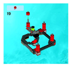 LEGO 8077 instructions page 21 – build guide