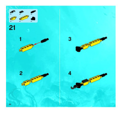 LEGO 8077 instructions page 24 – build guide