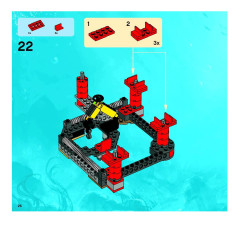 LEGO 8077 instructions page 26 – build guide