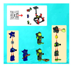 LEGO 8077 instructions page 3 – build guide