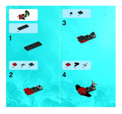 LEGO 8077 instructions page 4 – build guide