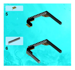 LEGO 8077 instructions page 8 – build guide