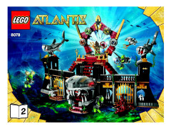 LEGO 8078 instructions page 1 – build guide