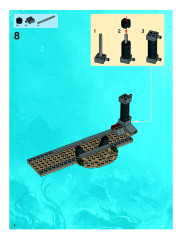 LEGO 8078 instructions page 6 – build guide