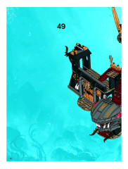 LEGO 8078 instructions page 74 – build guide