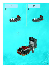 LEGO 8078 instructions page 17 – build guide