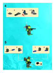 LEGO 8078 instructions page 4 – build guide