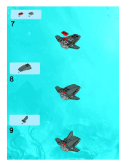 LEGO 8078 instructions page 6 – build guide