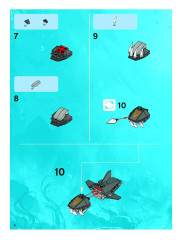 LEGO 8078 instructions page 8 – build guide