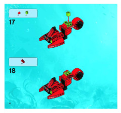 LEGO 8079 instructions page 10 – build guide