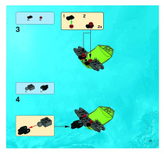 LEGO 8079 instructions page 23 – build guide