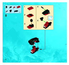 LEGO 8079 instructions page 38 – build guide