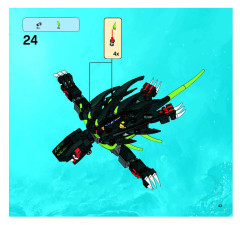 LEGO 8079 instructions page 43 – build guide