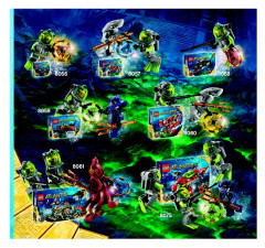 LEGO 8079 instructions page 45 – build guide