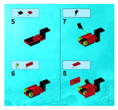 LEGO 8079 instructions page 5 – build guide