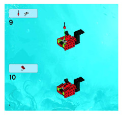 LEGO 8079 instructions page 6 – build guide