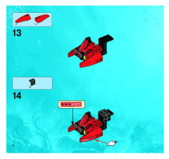 LEGO 8079 instructions page 8 – build guide