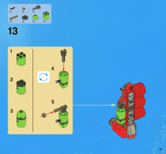 LEGO 8080 instructions page 41 – build guide