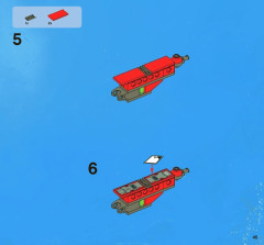 LEGO 8080 instructions page 45 – build guide