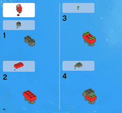 LEGO 8080 instructions page 46 – build guide