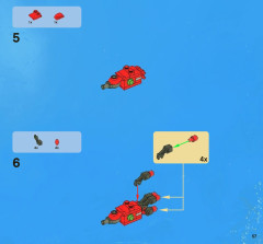 LEGO 8080 instructions page 57 – build guide