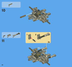 LEGO 8081 instructions page 22 – build guide