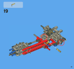 LEGO 8081 instructions page 23 – build guide