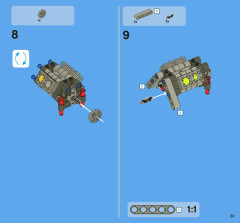 LEGO 8081 instructions page 31 – build guide