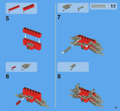 LEGO 8081 instructions page 35 – build guide