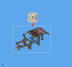 LEGO 8081 instructions page 38 – build guide