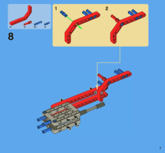 LEGO 8081 instructions page 7 – build guide