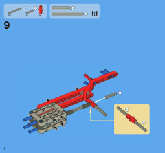 LEGO 8081 instructions page 8 – build guide