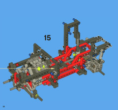LEGO 8081 instructions page 14 – build guide