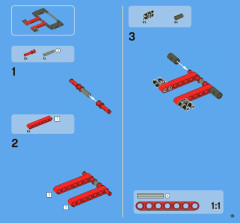 LEGO 8081 instructions page 19 – build guide