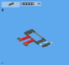 LEGO 8081 instructions page 22 – build guide