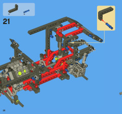 LEGO 8081 instructions page 26 – build guide