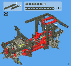 LEGO 8081 instructions page 27 – build guide
