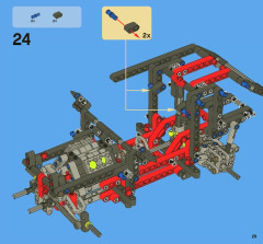 LEGO 8081 instructions page 29 – build guide