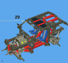 LEGO 8081 instructions page 38 – build guide