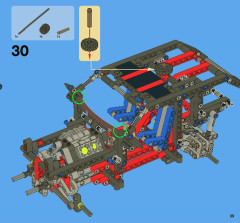 LEGO 8081 instructions page 39 – build guide